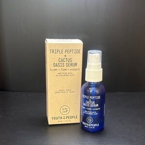 Youth to the People Triple Peptide + Cactus Oasis Serum NEW